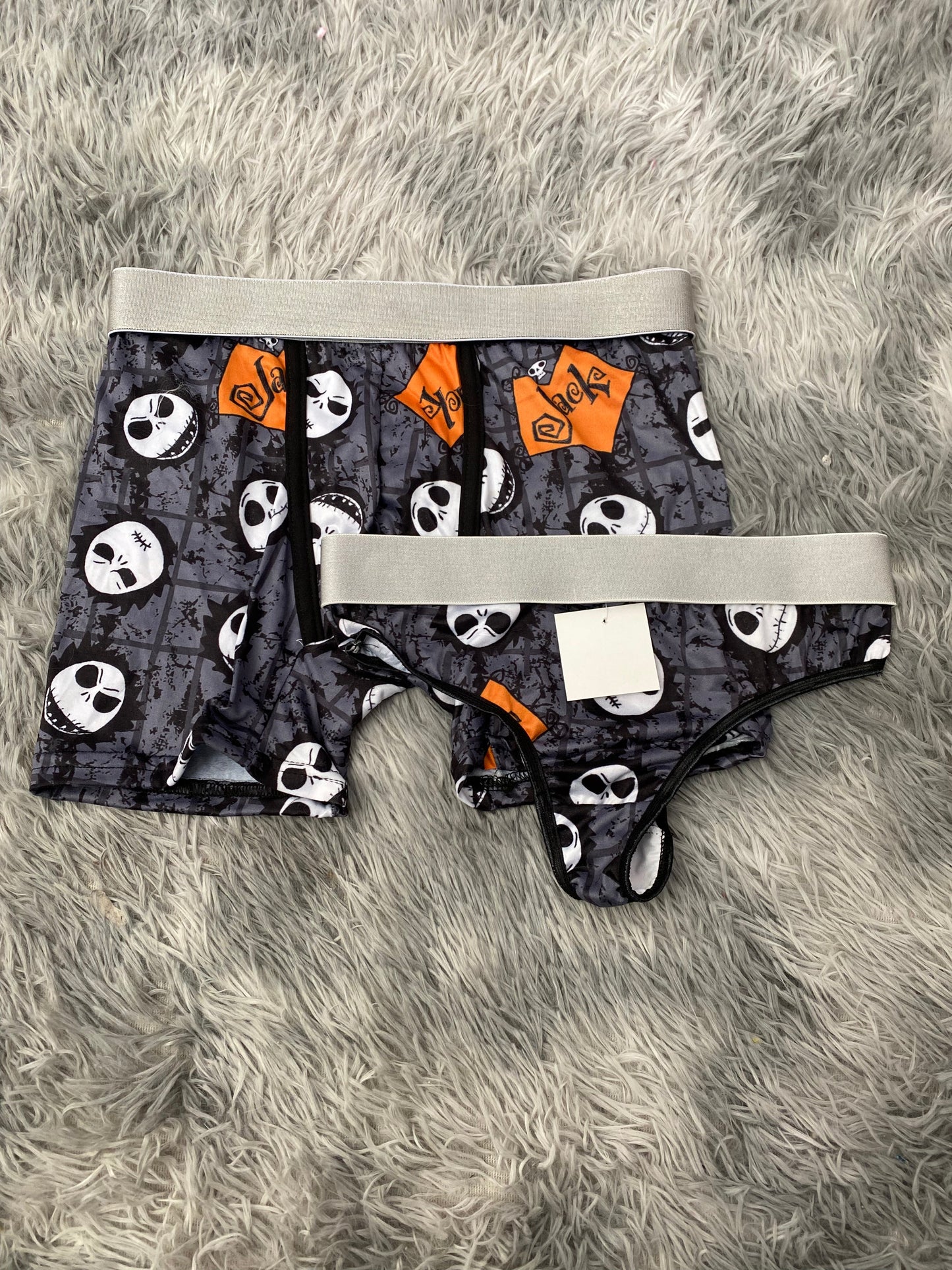 Jack gris con naranja Dúo Unitalla Con Tanga