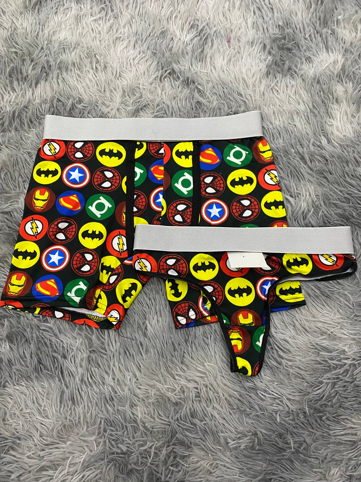 Escudos Marvel Dúo Unitalla Con Tanga