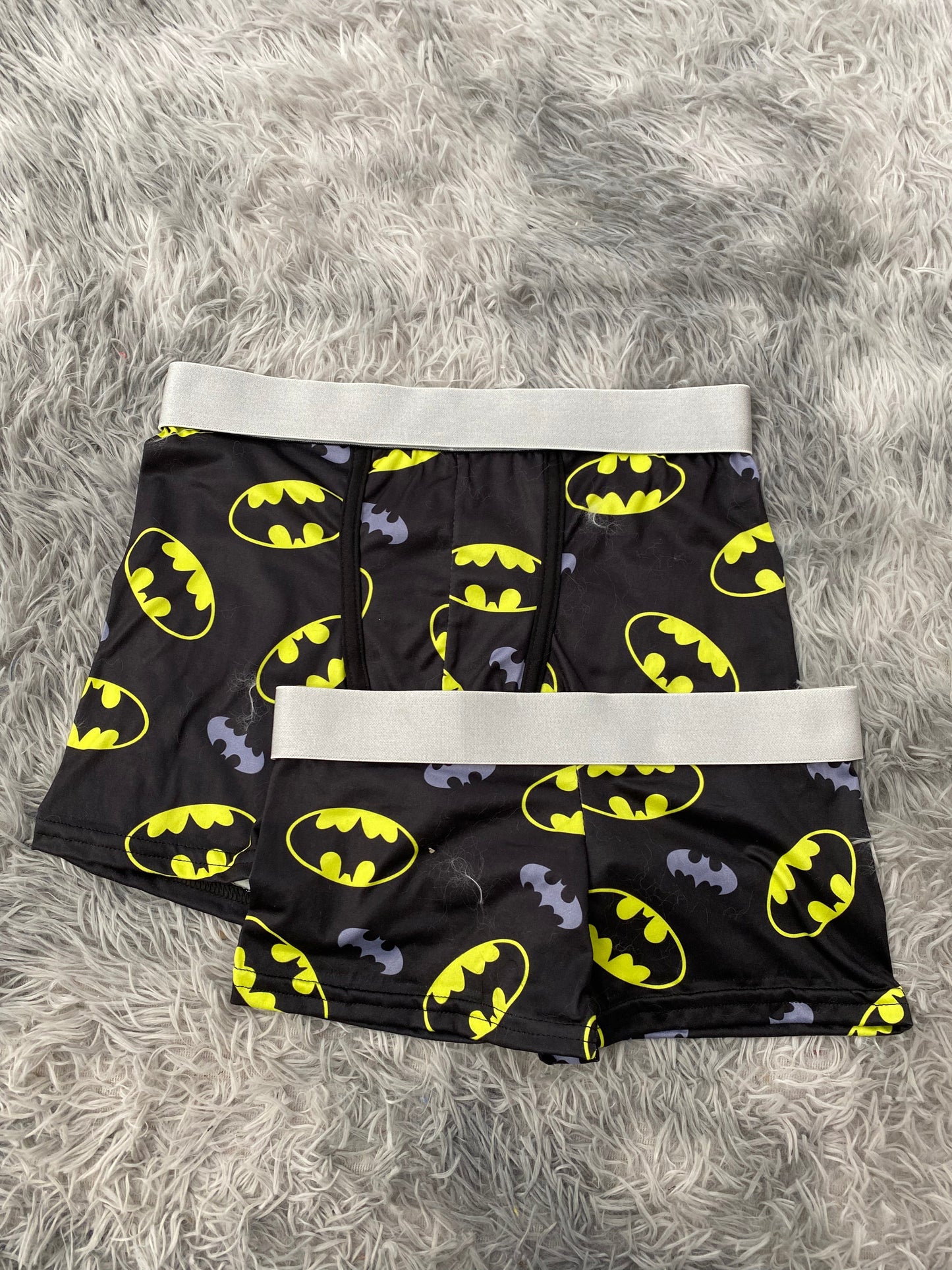 Batman logo gris y Amarillo Duo Con Boxer