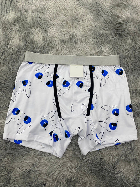 Dragón blanco Boxer De Hombre Xl