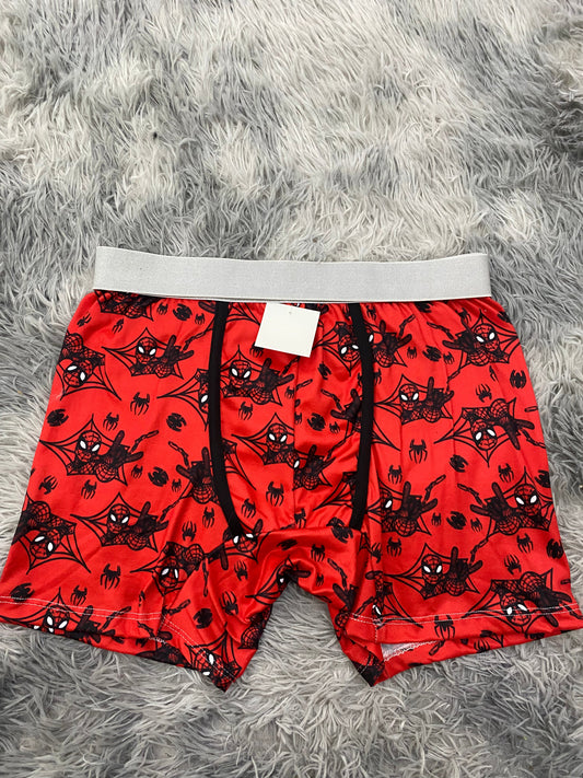 Spiderman telaraña rojo Boxer De Hombre Xl
