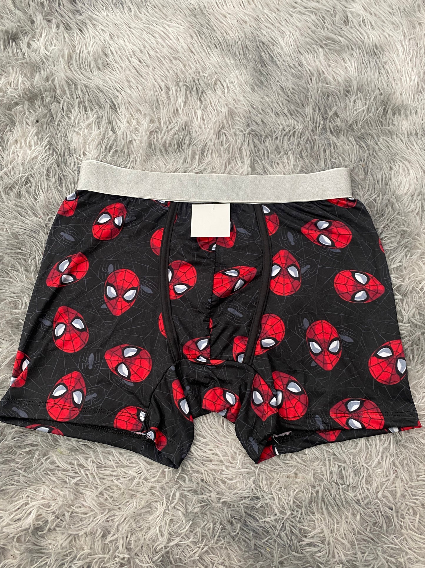 Spiderman telarañas fondo negro Boxer De Hombre Xl