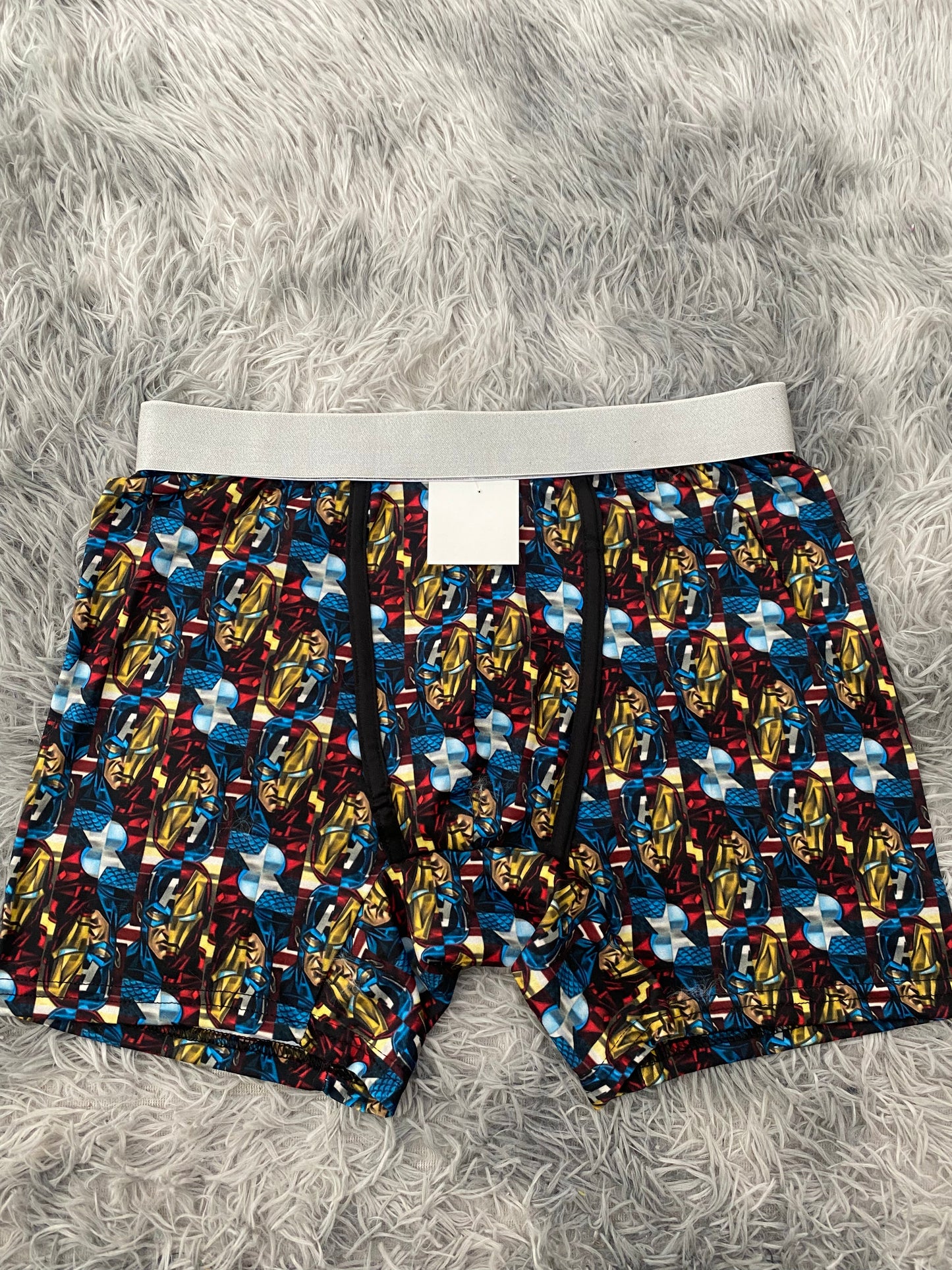 Iron man y capitán America Boxer De Hombre Xl