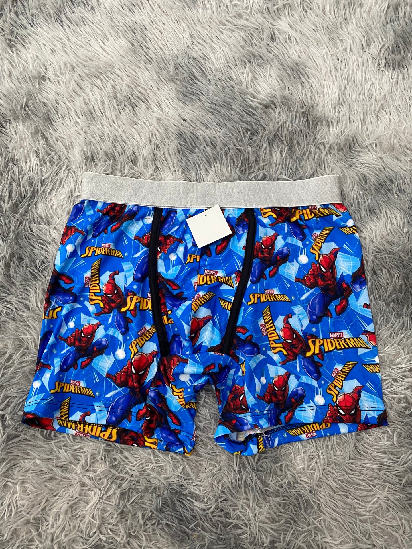 Spider-Man Marvel fondo azul Boxer De Hombre Xl
