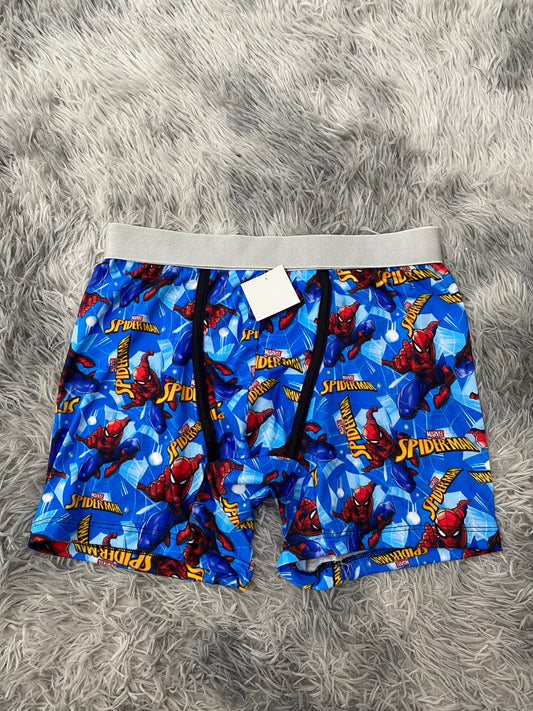Spider-Man Marvel fondo azul Boxer De Hombre Xl