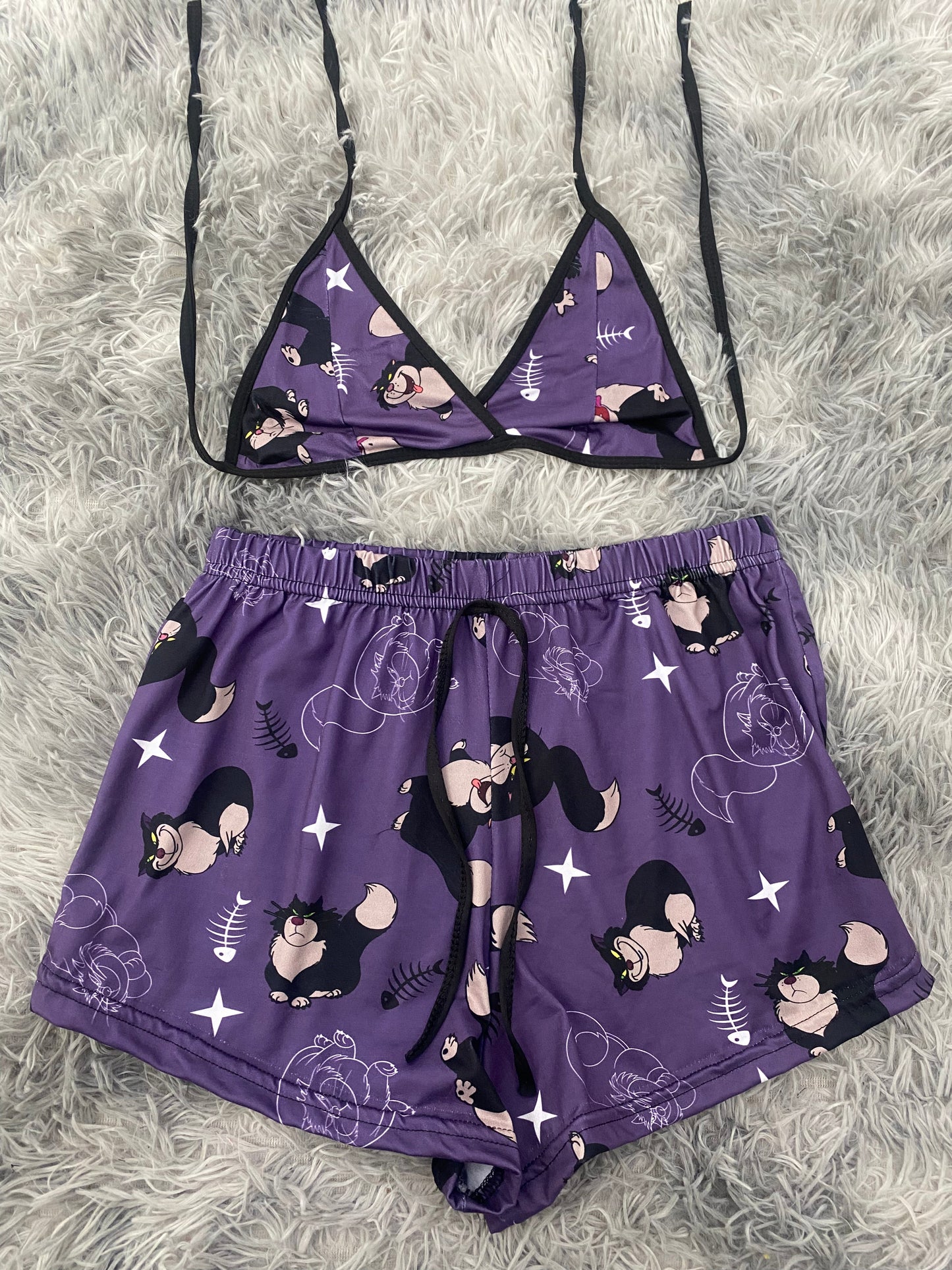 Lucifer Top Con Short Unitalla De Brush