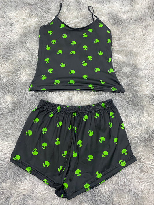 Aliens Blusa Con Short