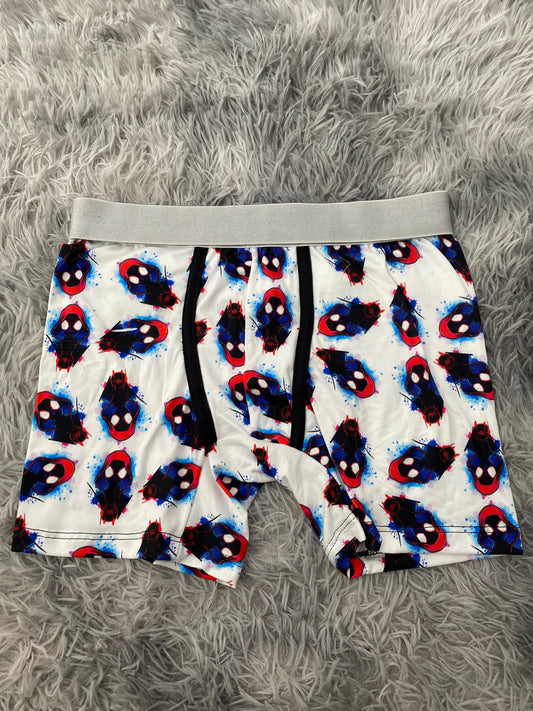 Spiderman fondo blanco Boxer De Hombre
