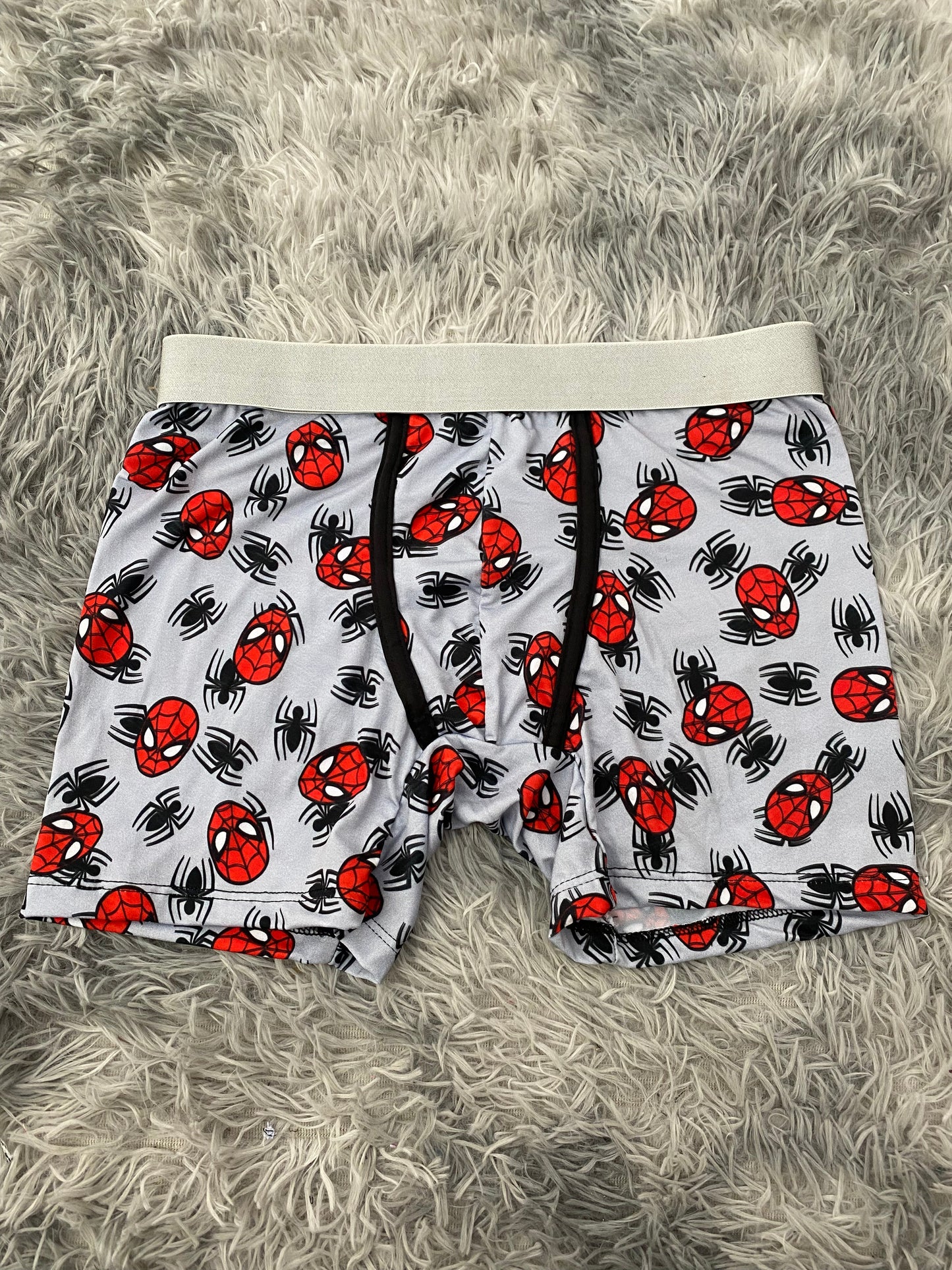 Spiderman fondo gris Boxer De Hombre