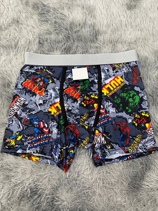 Marvel comics gris Boxer De Hombre Xl