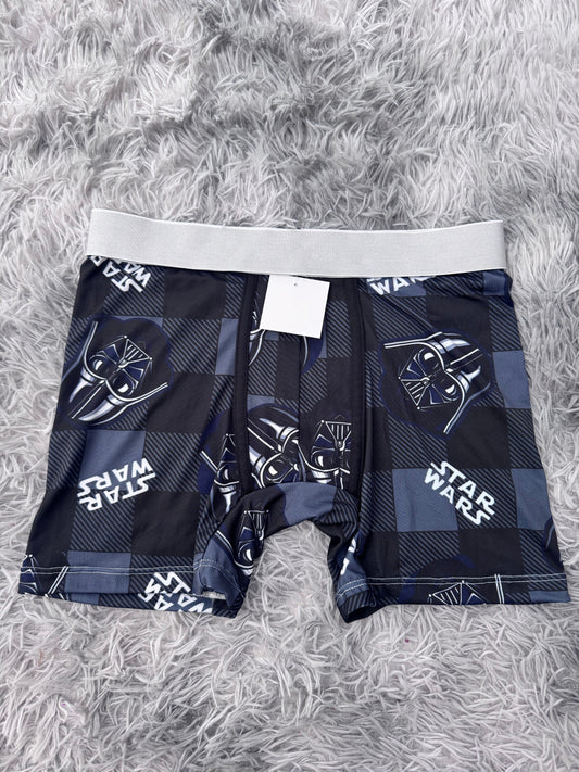 Star Wars cuadros rayados Boxer De Hombre unitalla