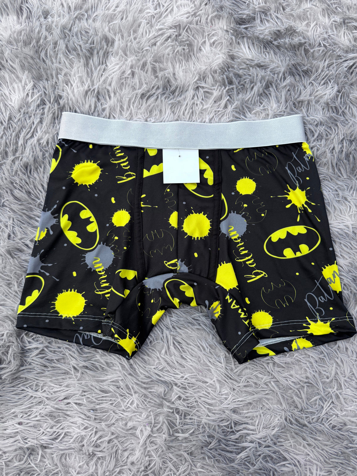 Batman manchas amarillas y grises Boxer De Hombre unitalla