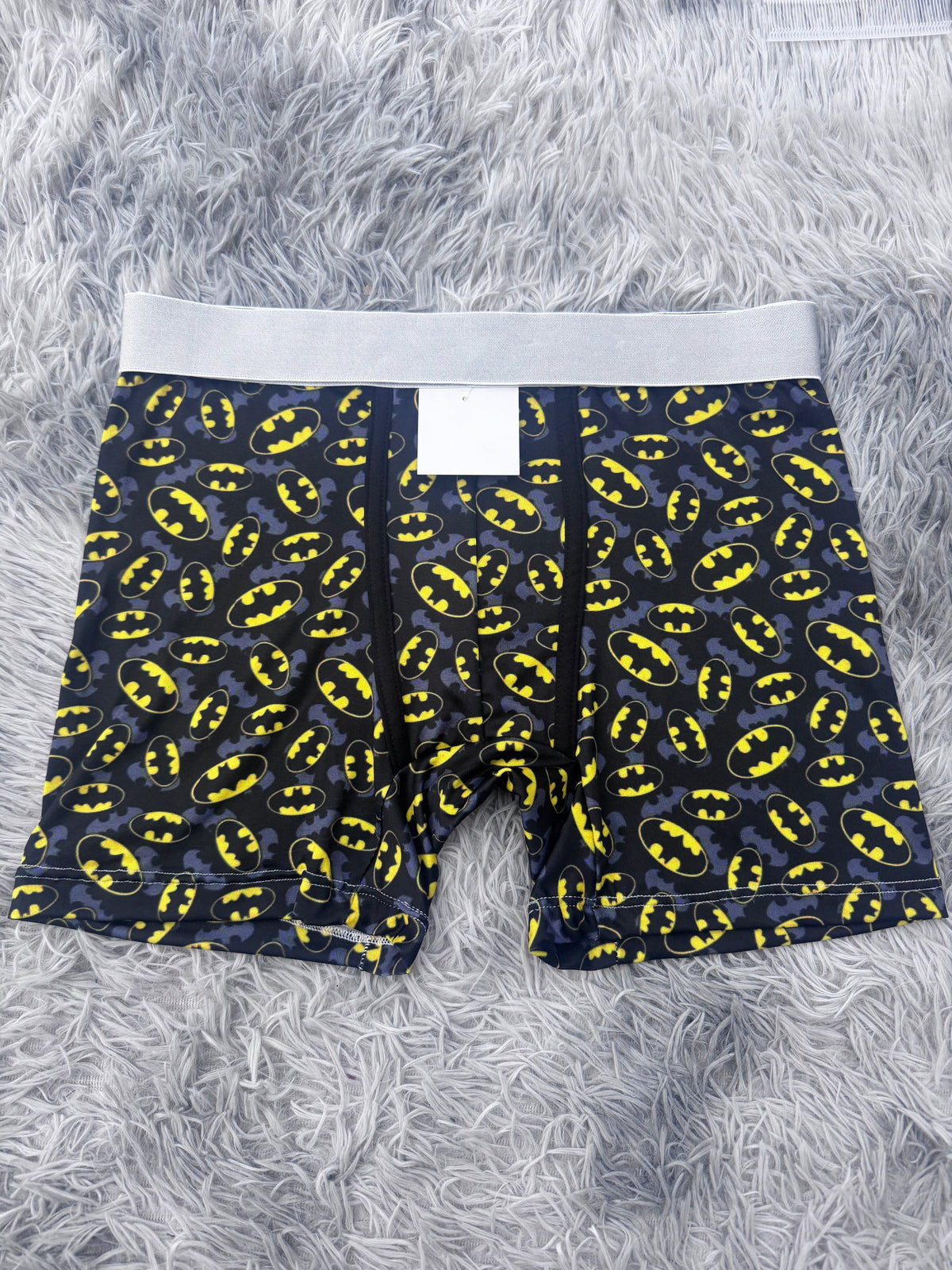 Batman logo pequeño amarillo y gris Boxer De Hombre unitalla