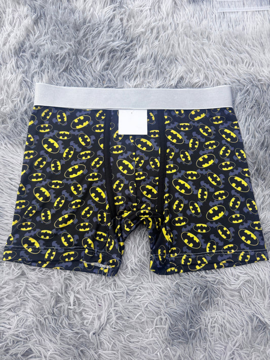 Batman logo pequeño amarillo y gris Boxer De Hombre unitalla