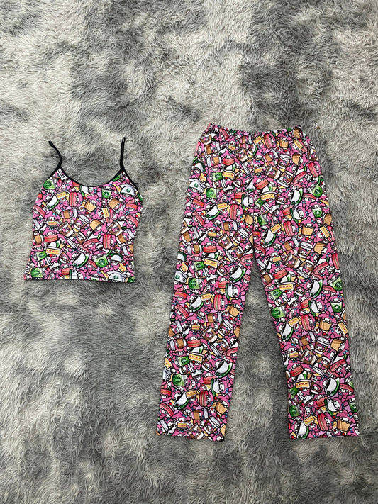My melody Starbucks Blusa Con Pantalón Pijama De Dama