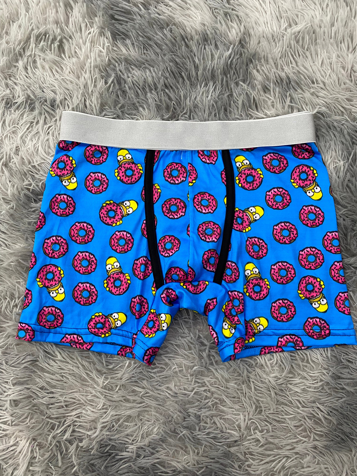 Homero donas fondo azul Boxer De Hombre unitalla