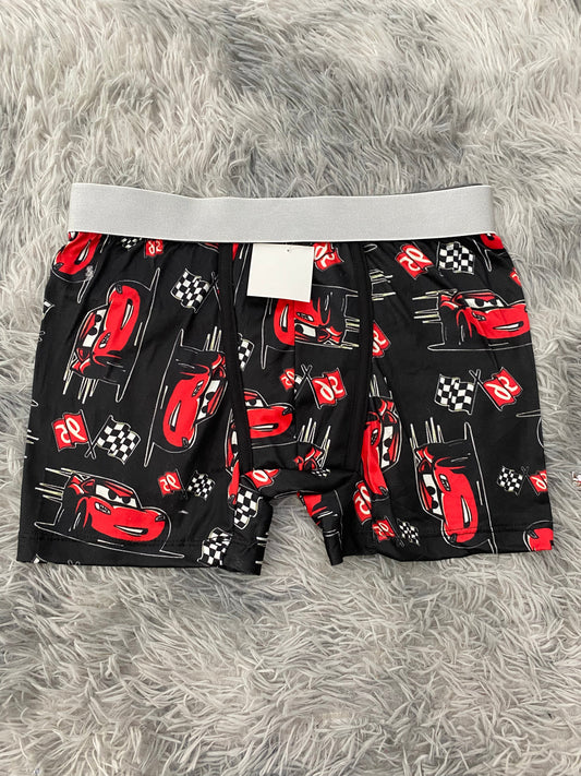 McQueen 95 fondo negro Boxer De Hombre unitalla