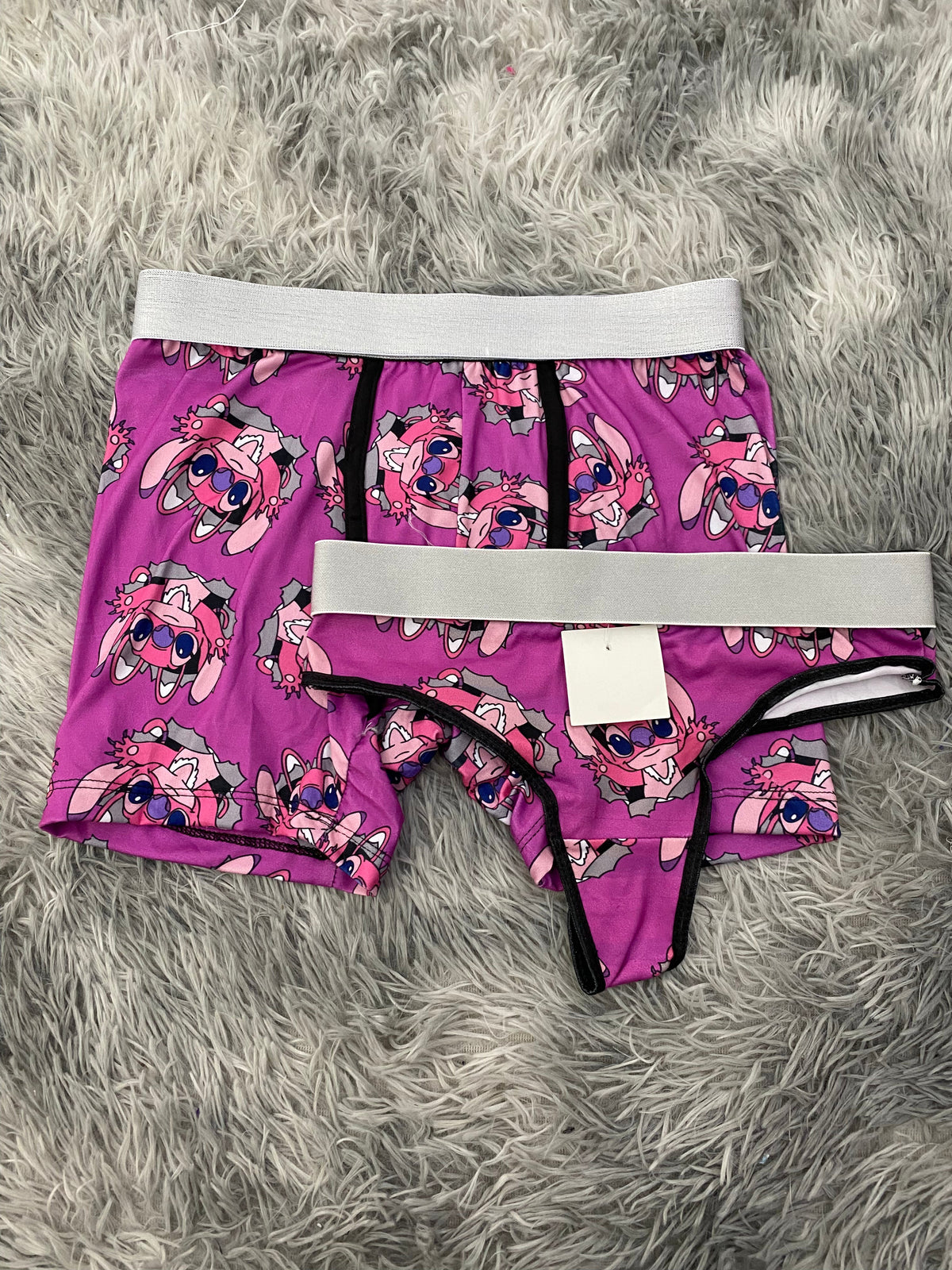 Angela fondo rosa Duo Unitalla Con Tanga