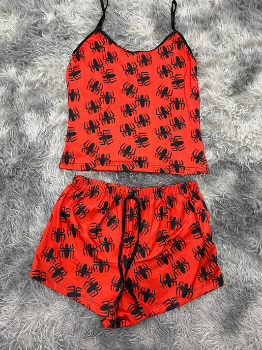 Arañitas Blusa Con Short