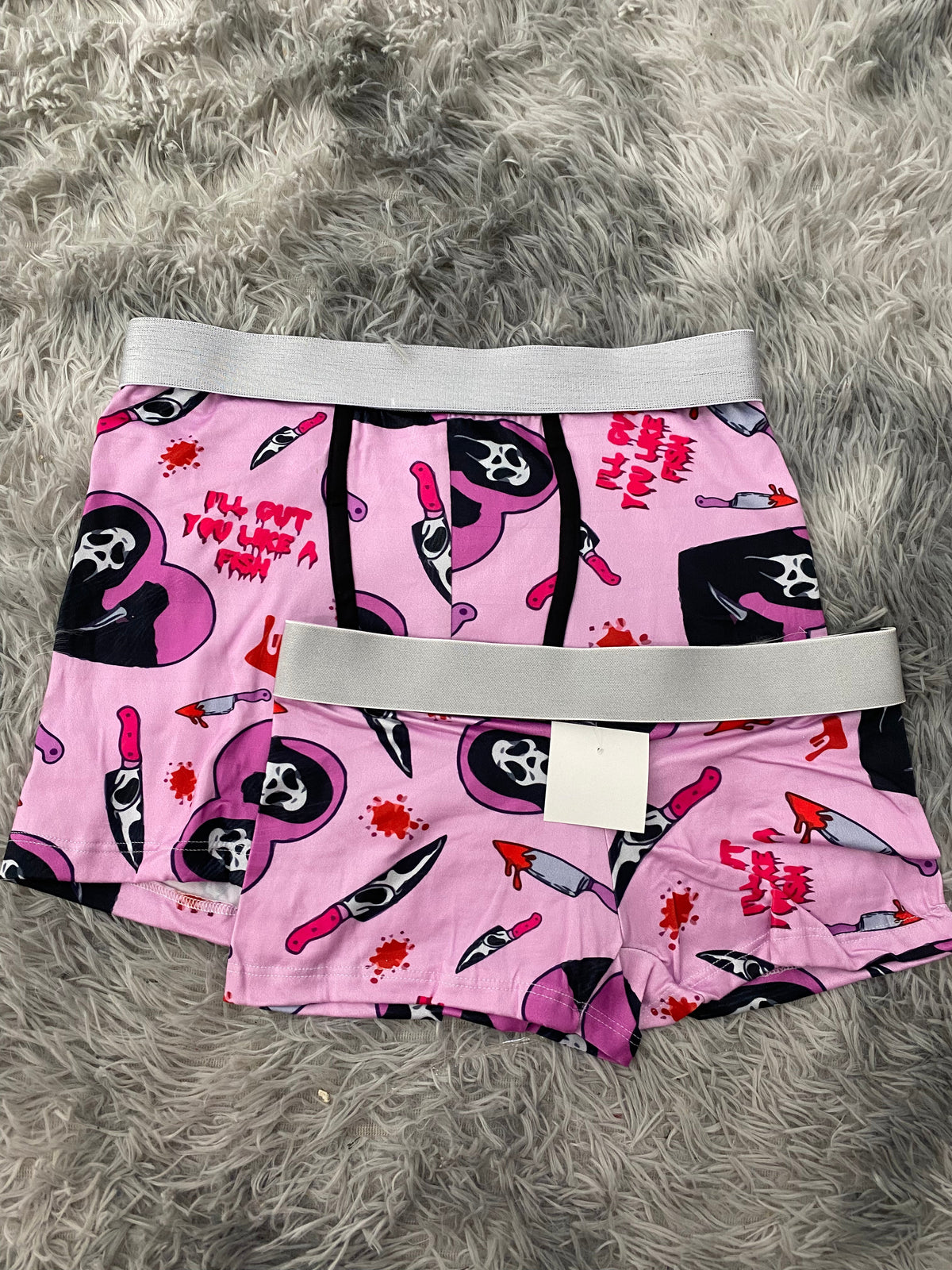 Scream rosa Duo Unitalla Con Boxer