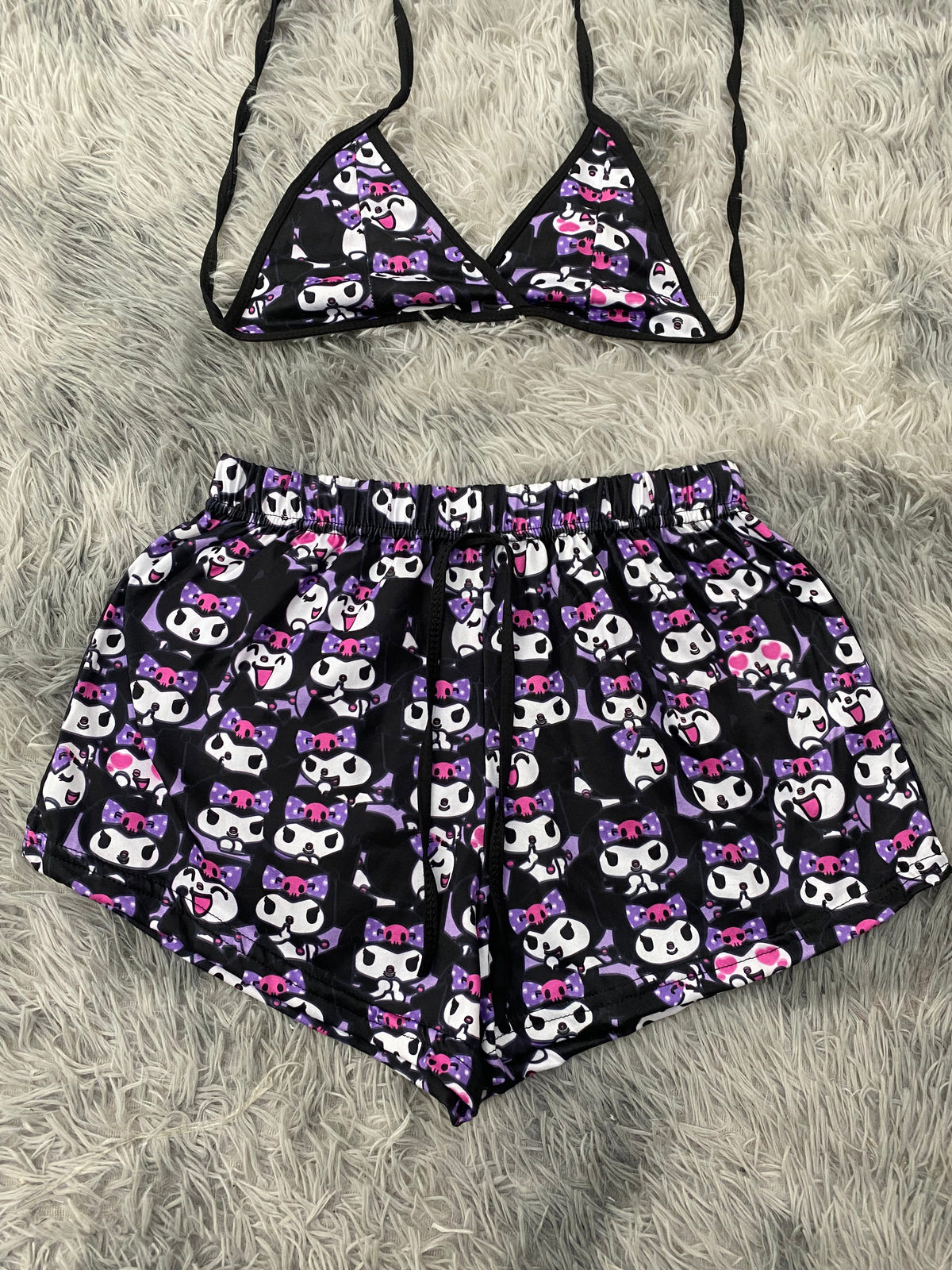 Kuromy gestos Top Con Short Unitalla De Brush