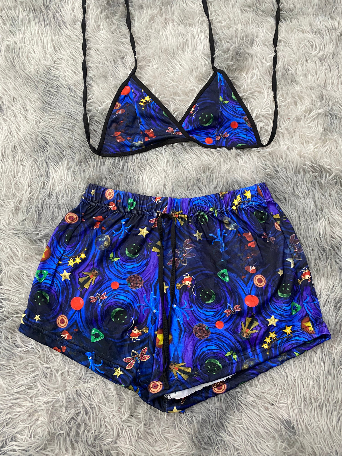 Caroline Top Con Short Unitalla De Brush