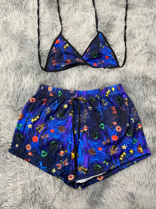 Caroline Top Con Short Unitalla De Brush