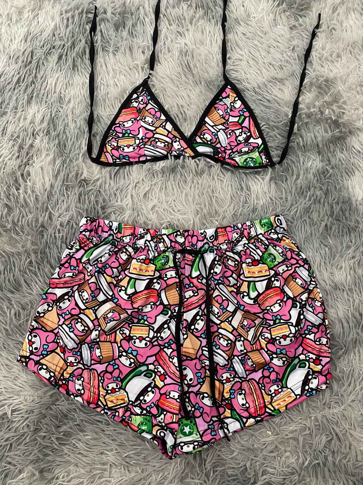 My melody Starbucks Top Con Short Unitalla De Brush