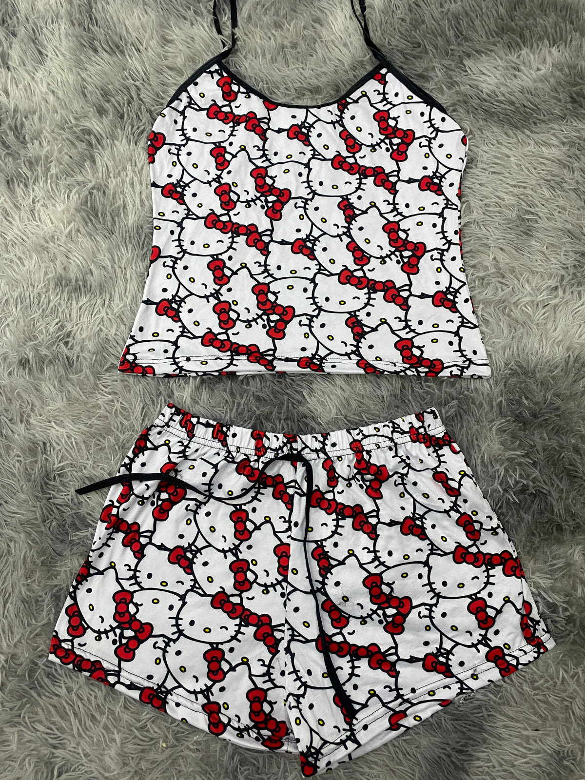 Hello kitty guiño Blusa Con Short