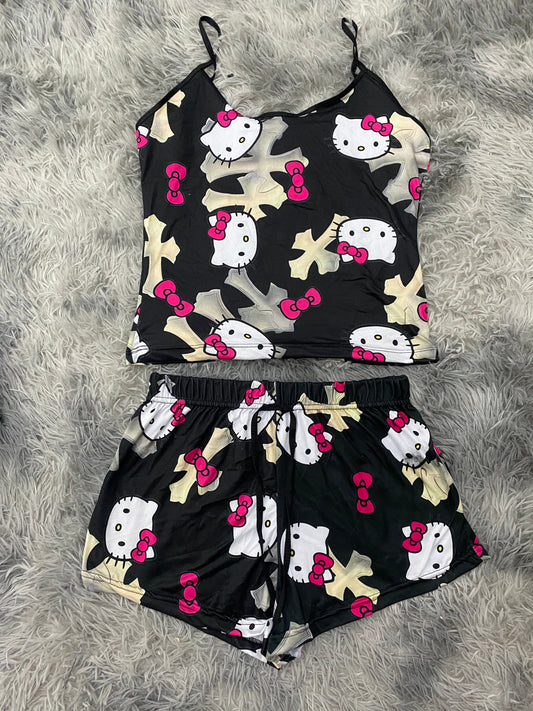 Hello kitty cruces Blusa Con Short