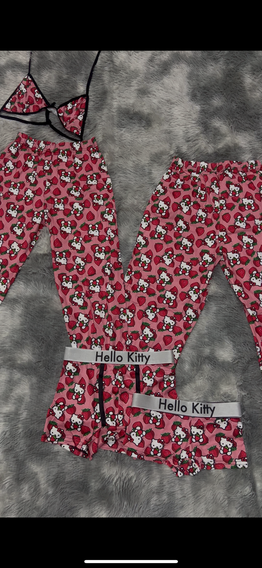 Hello Kitty Multicolor Duo Unitalla de 5 piezas