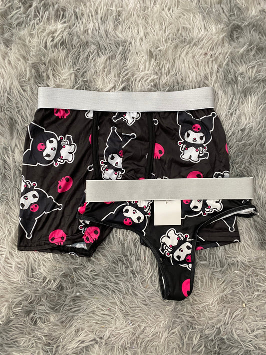 Kuromy y calaveras Duo Unitalla Con Tanga