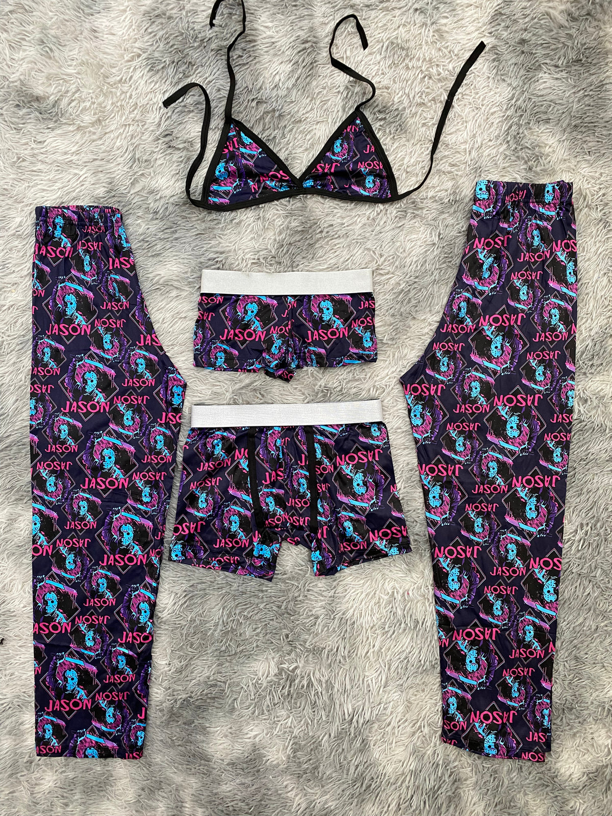 Jason colores Pijama De 5 Piezas
