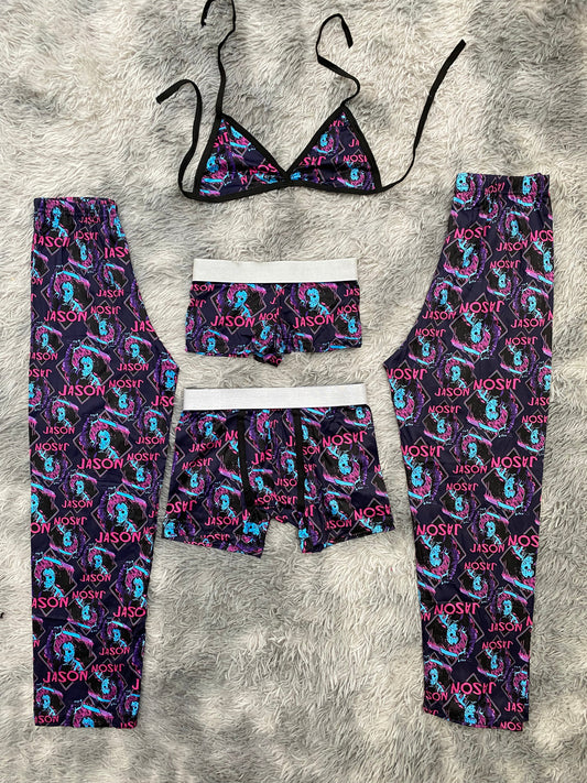 Jason colores Pijama De 5 Piezas