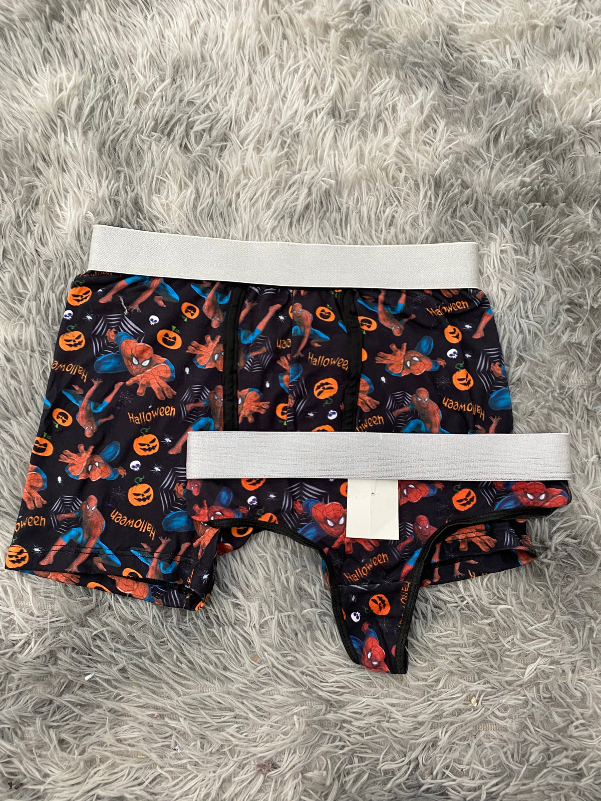 Spiderman halloween Duo Unitalla Con Tanga