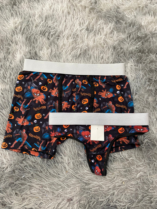 Spiderman halloween Duo Unitalla Con Tanga