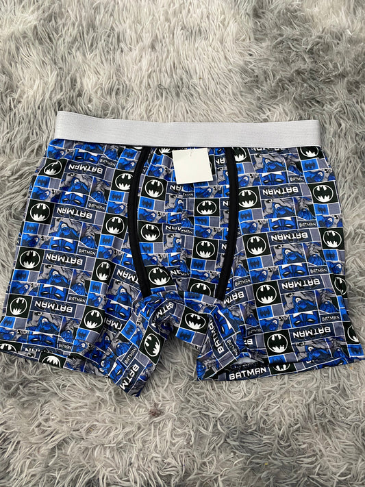Batman cuadros azules y negros Boxer De Hombre Xl