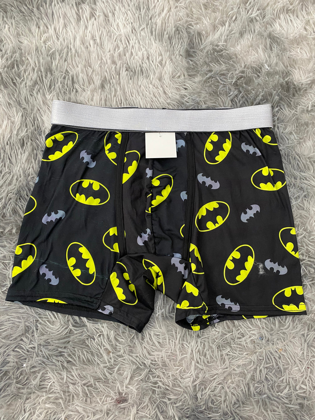 Batman logos amarillo y gris Boxer De Hombre Xl