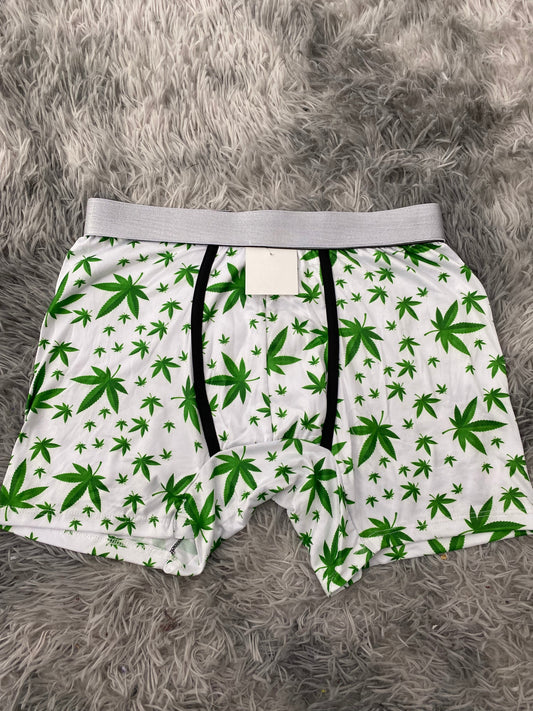 Hierba fondo blanco Boxer De Hombre Xl