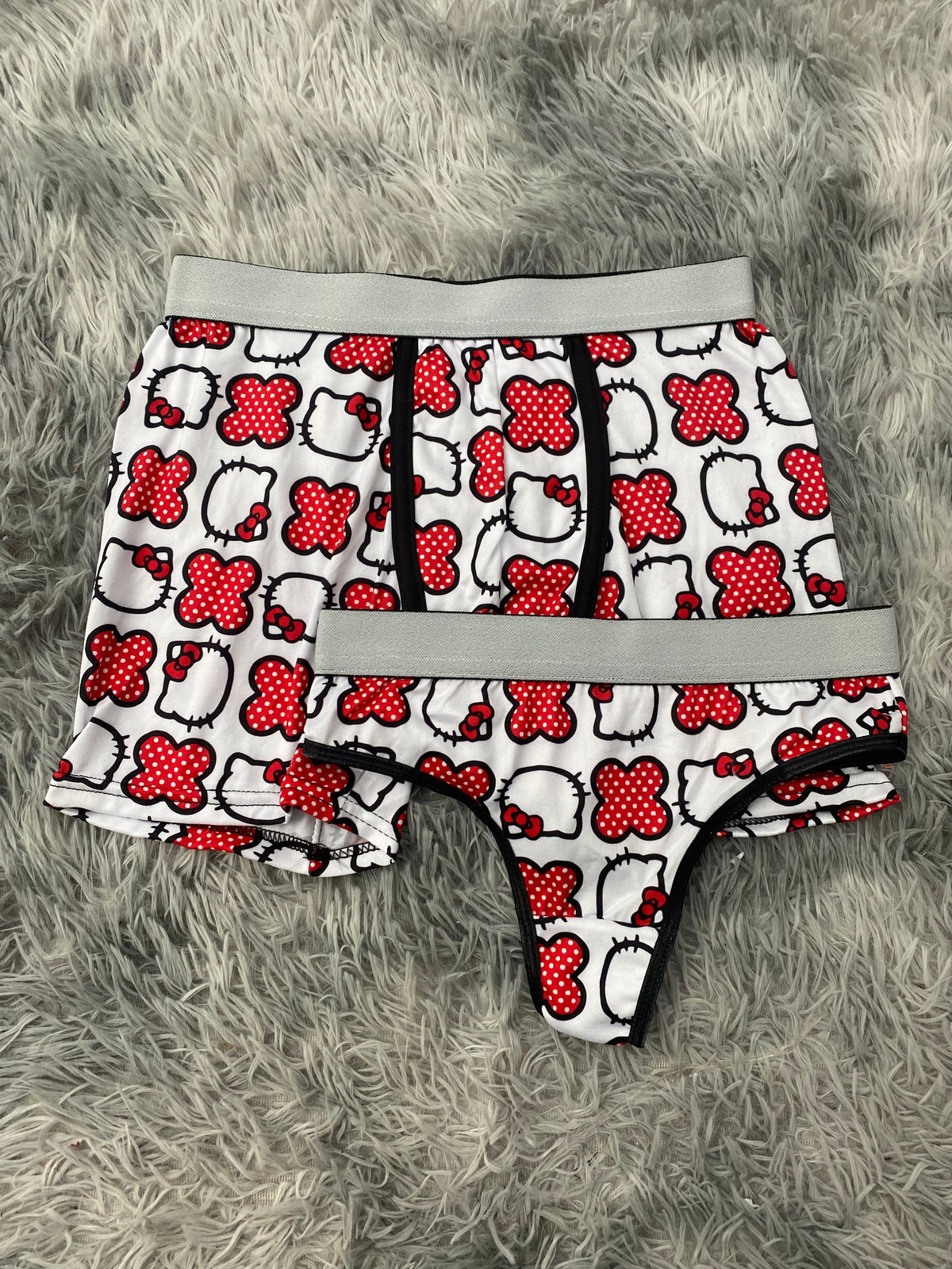 Hello kitty taches Duo Con Tanga Xl