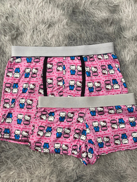 Hello kitty y Daniel Duo Con Boxer Unitalla