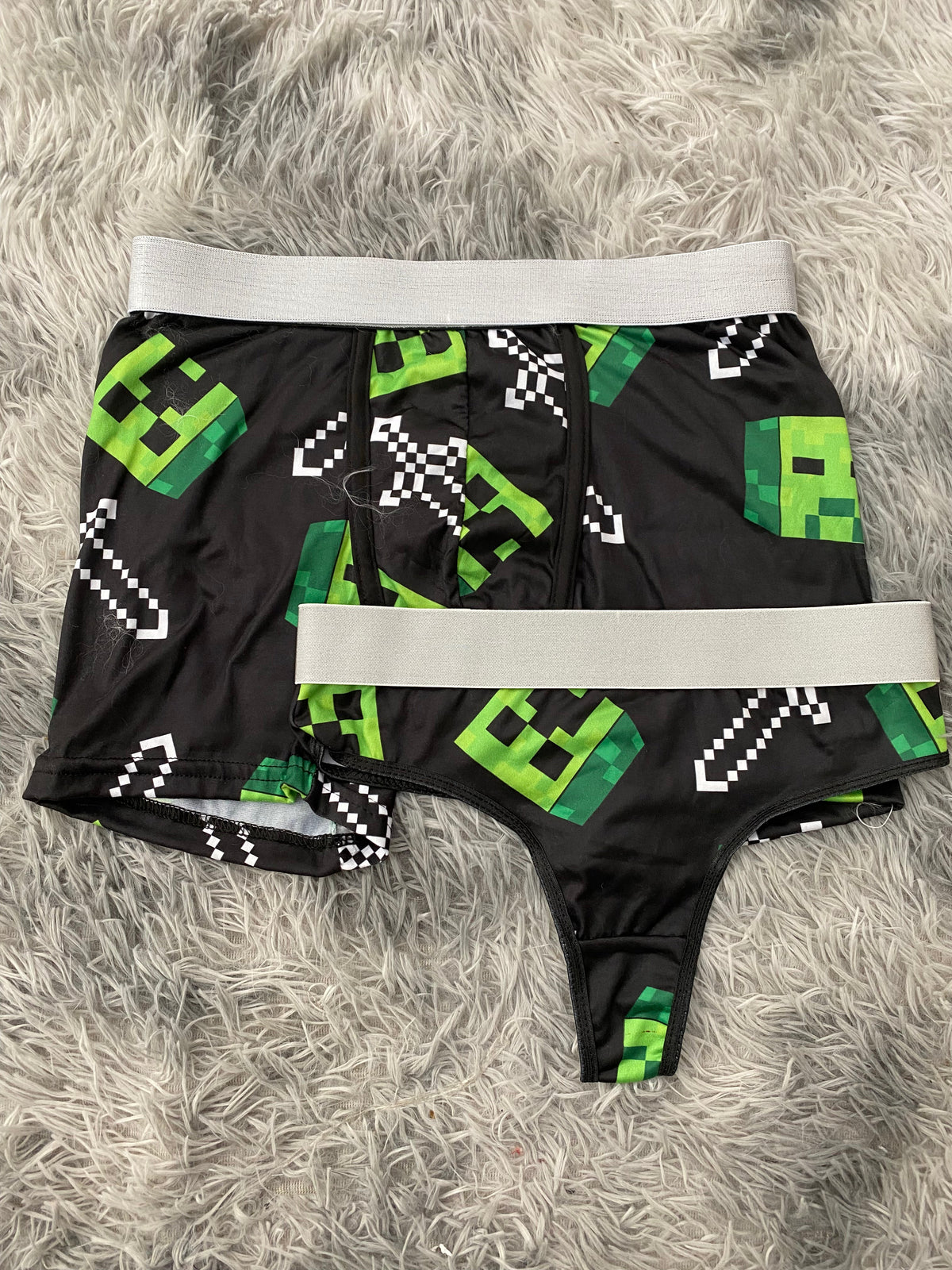 Creeper y espadas Duo Unitalla Con Tanga