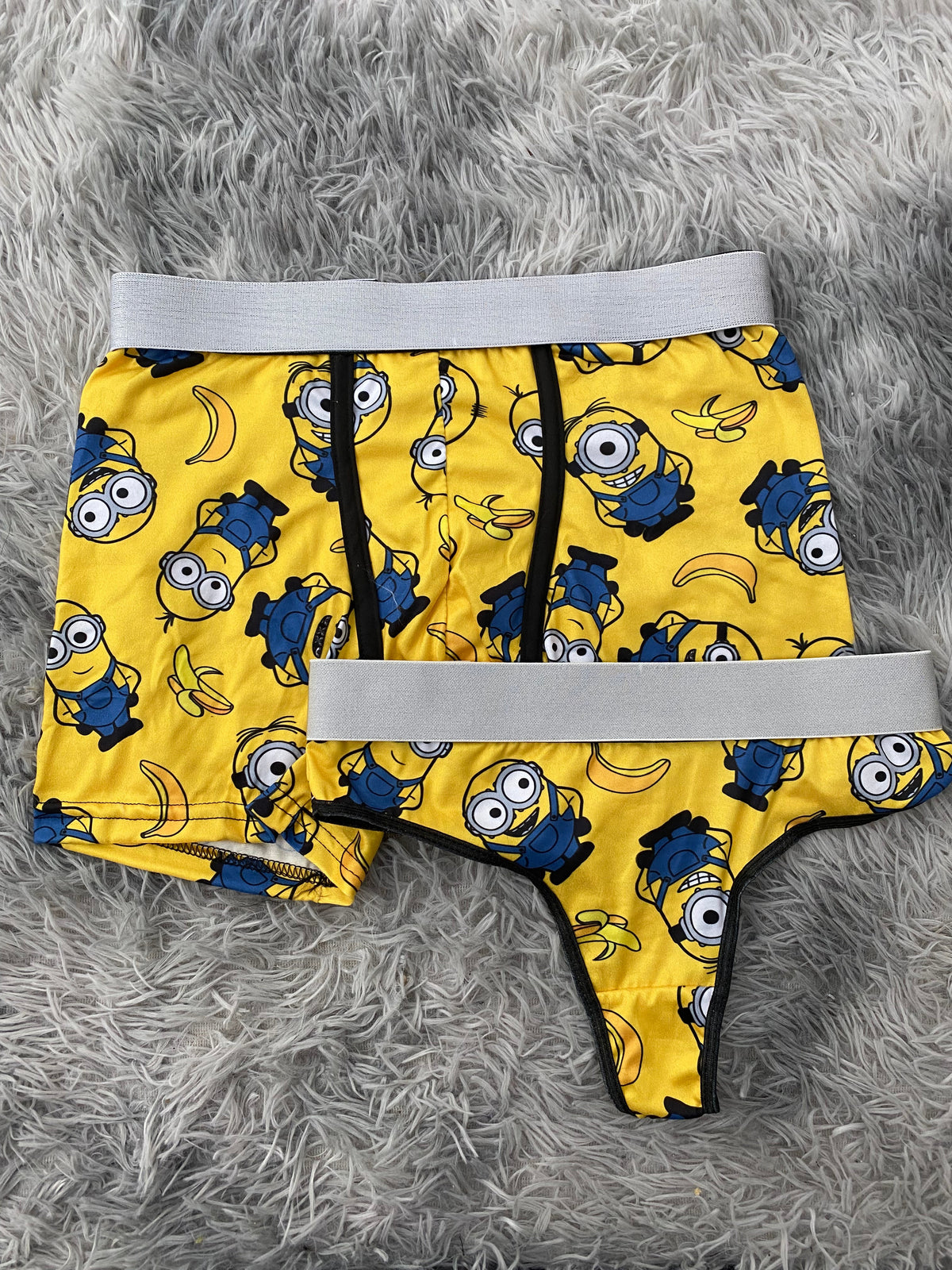 Minions y bananas Duo Unitalla Con Tanga
