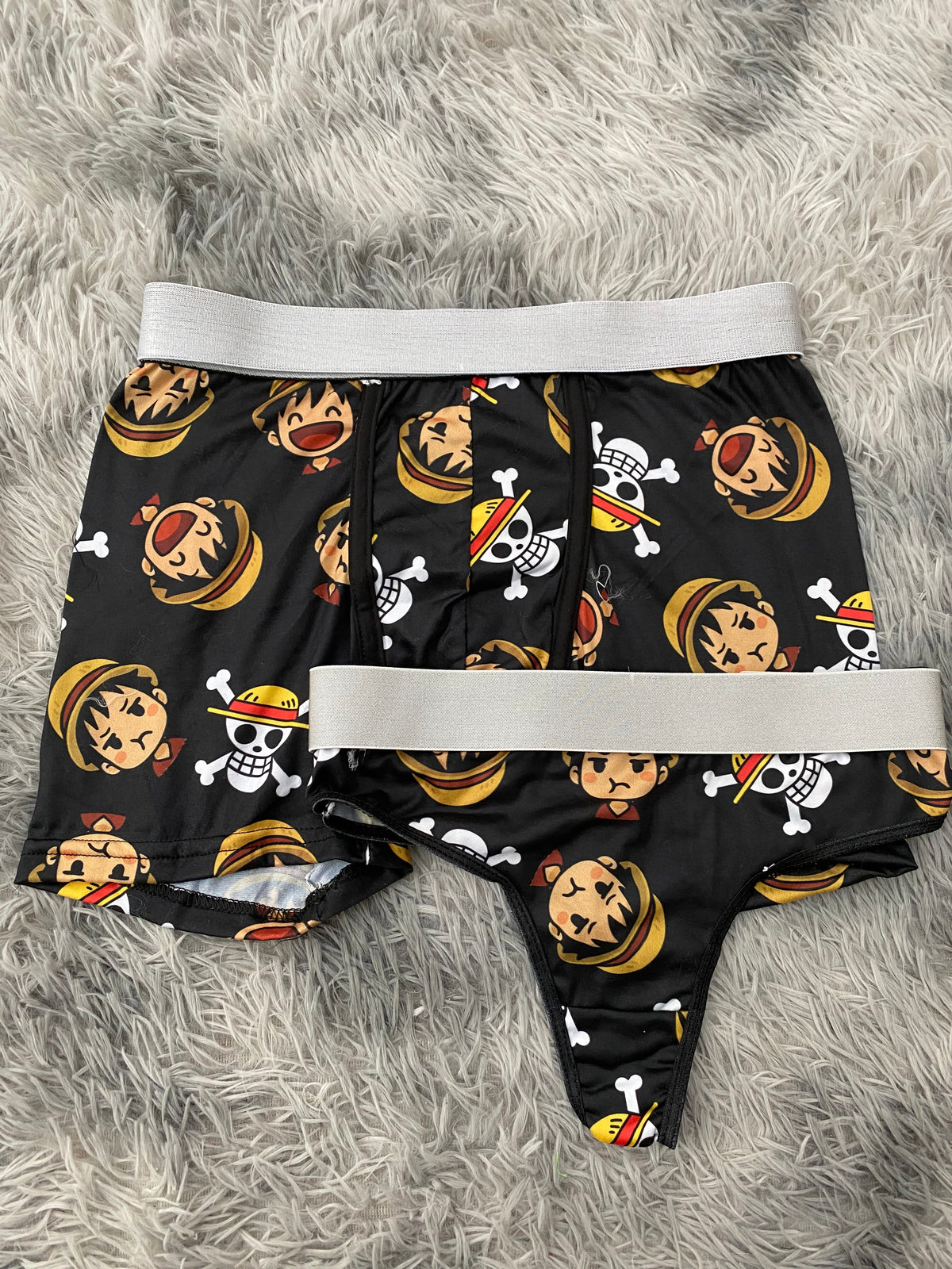 Luffy caras y calaveras Duo Unitalla Con Tanga