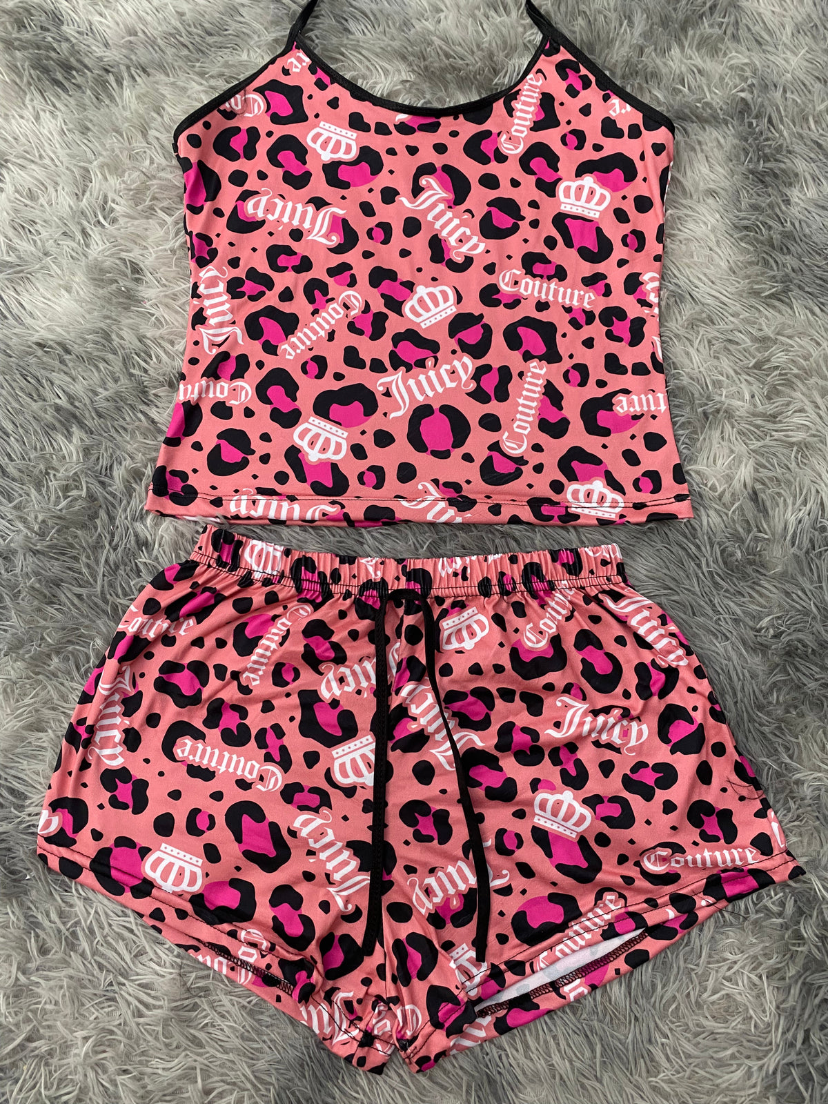 Juicy animal print  Blusa Con Short
