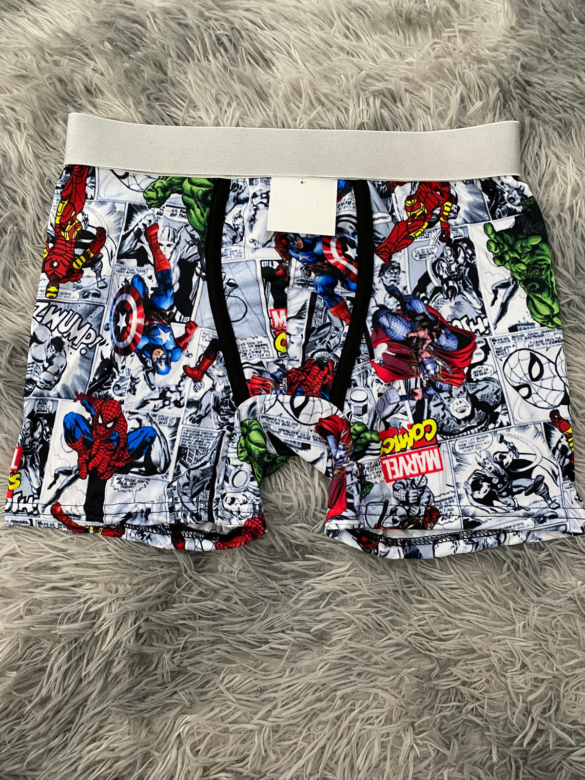 Marvel comics blanco Boxer De Hombre unitalla