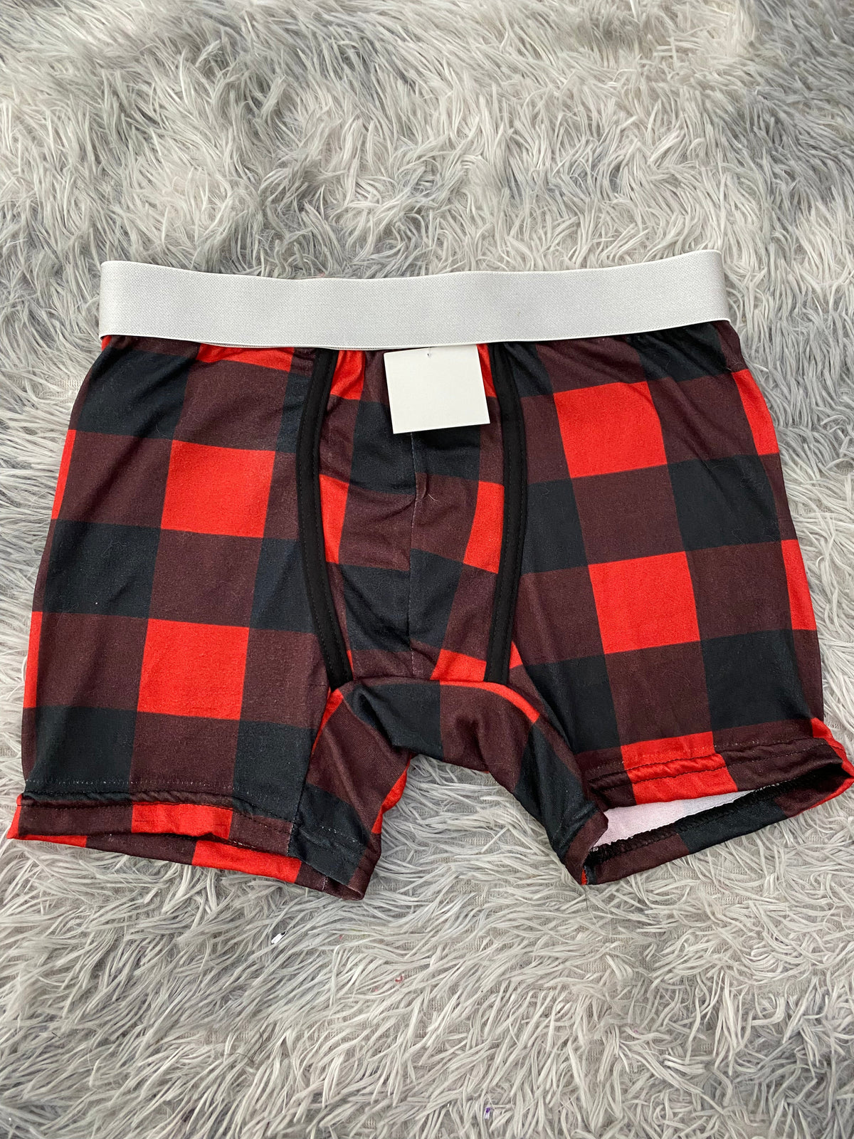 Cuadros Rojos Boxer De Hombre unitalla