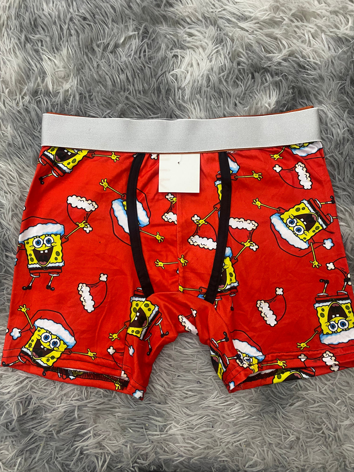 Bob Esponja Y Gorros de navidad Boxer De Hombre unitalla