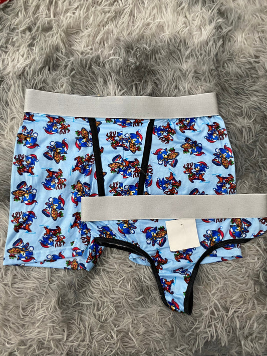 Sonic navidad Duo Con Tanga Xl