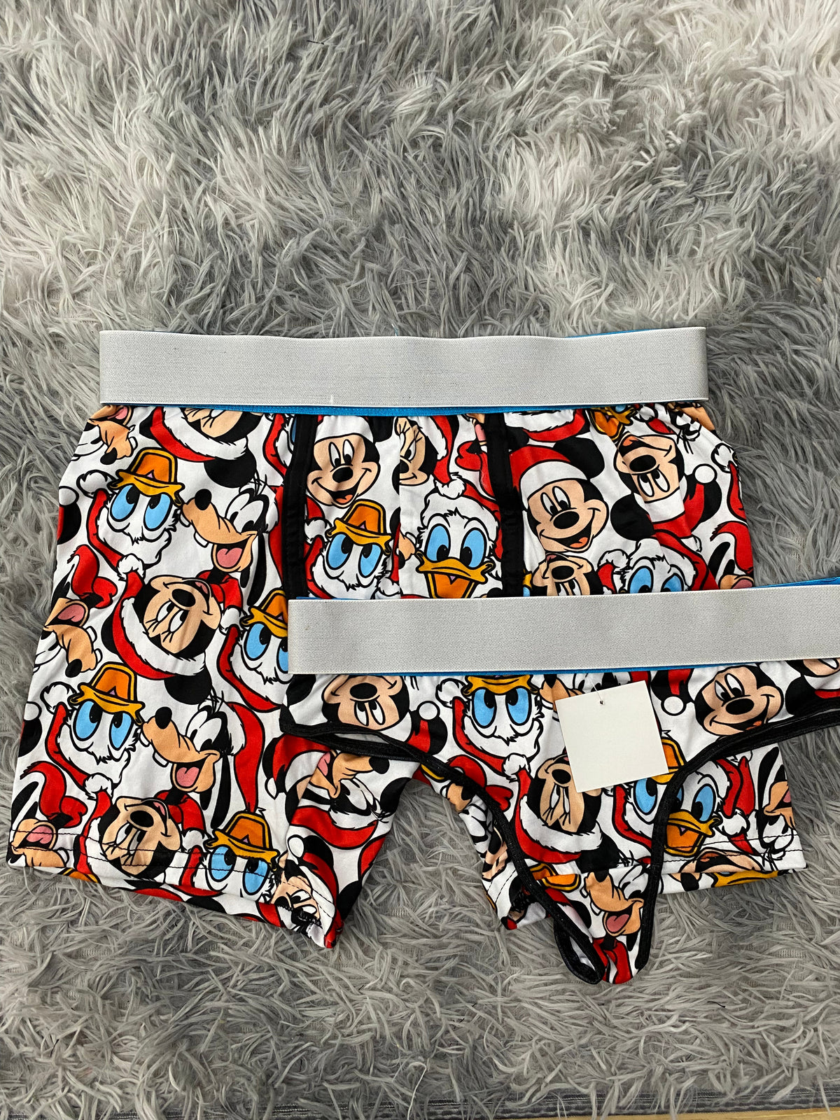 Mickey Mouse personajes navidad Duo Con Tanga Xl